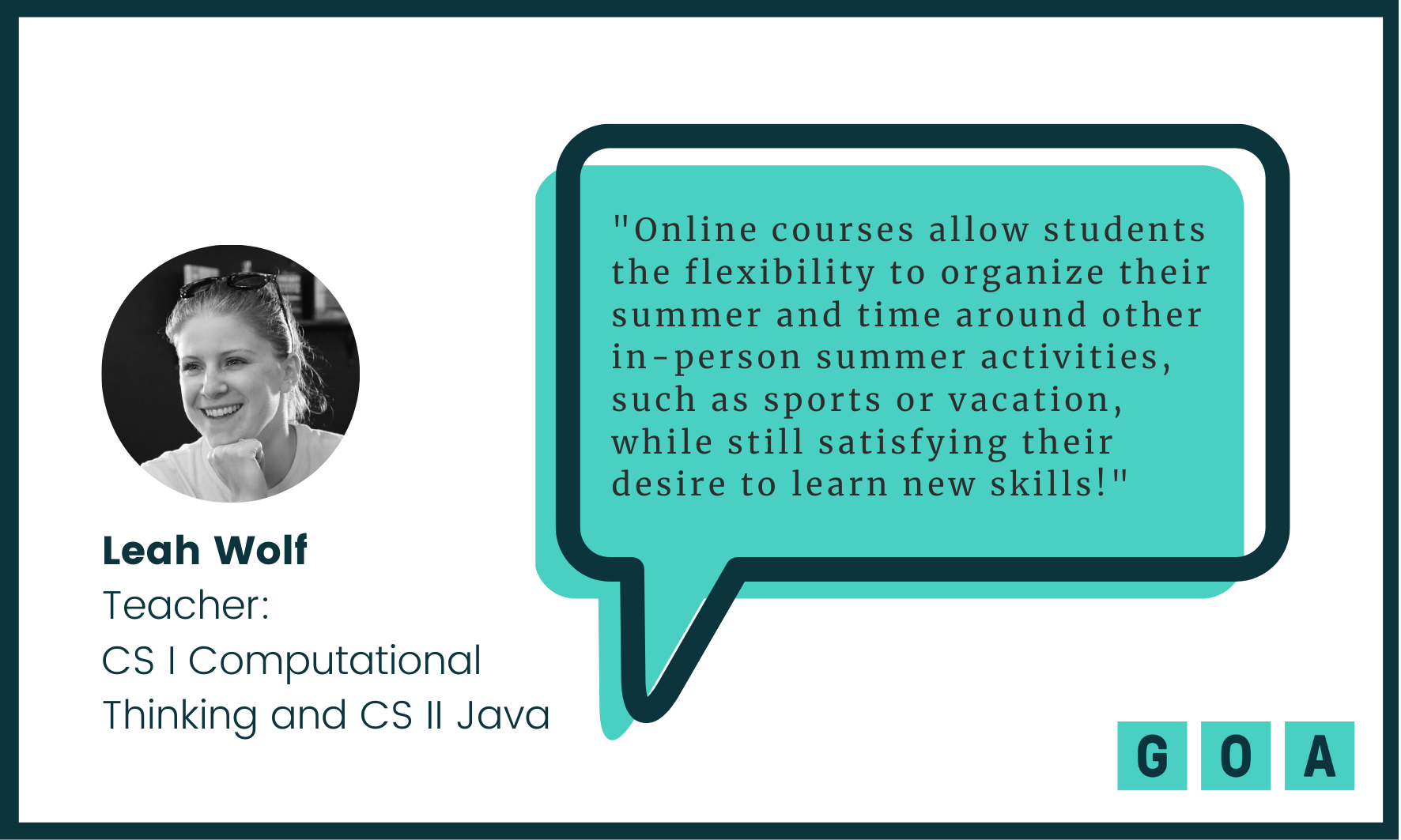 Faculty Voices: Summer at GOA | GOA