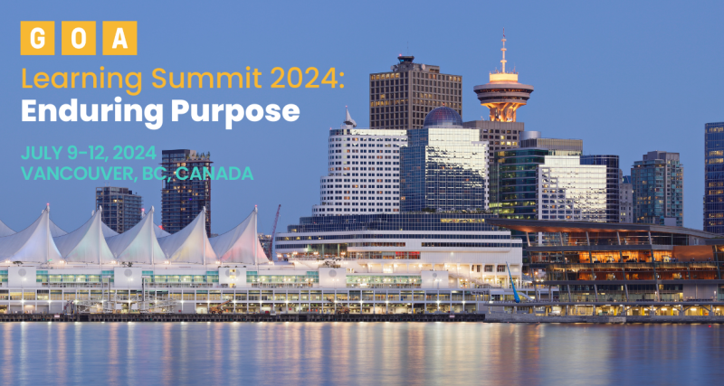 Learning Summit 2024: Enduring Purpose | GOA