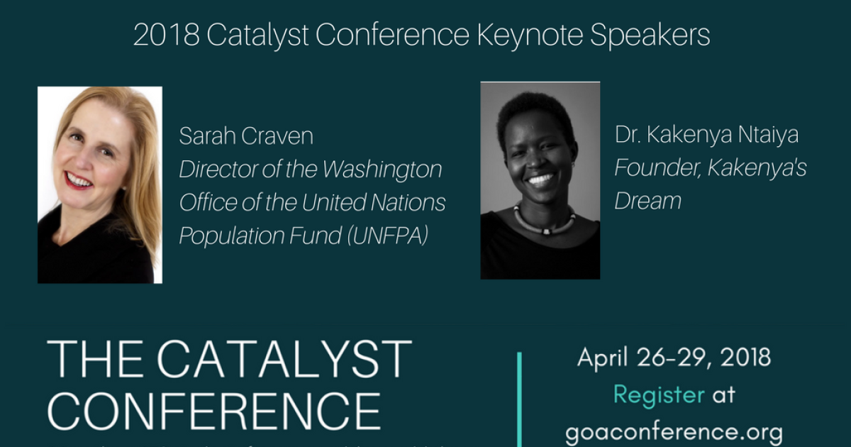 Kakenya Ntaiya and Sarah Craven are the 2018 Catalyst Conference ...